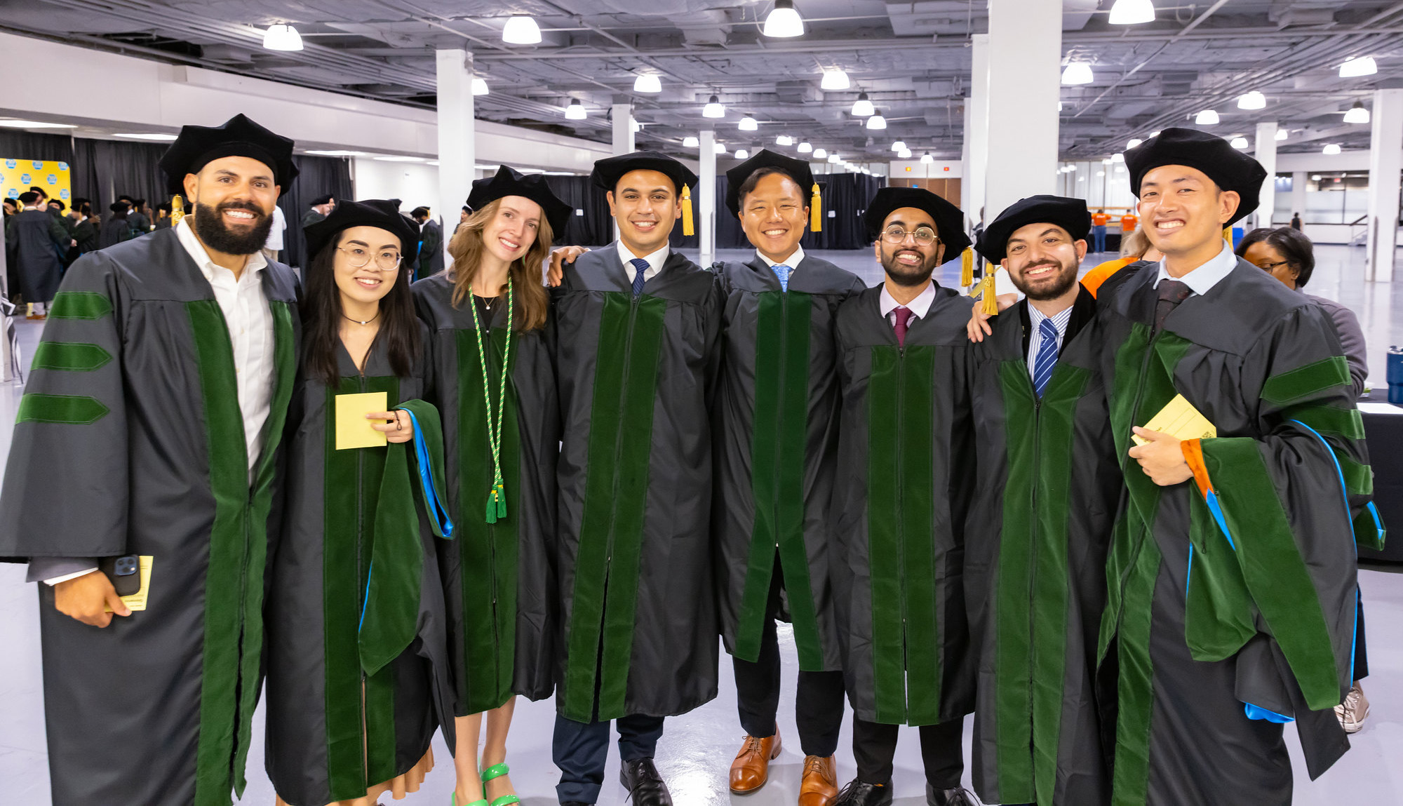 Doctor of Medicine graduates at Commencement 2024