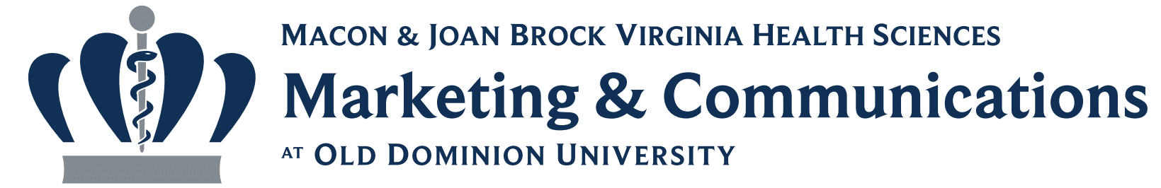 Macon & Joan Brock Virginia Health Sciences Marketing & Communications at Old Dominion Universitylogo