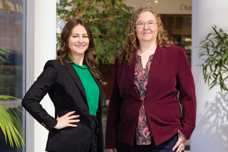 CINCH Executive Director Amy Paulson with Assistant Director Sara Rothenberg.