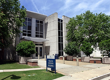 The Health Sciences building on ODU's campus